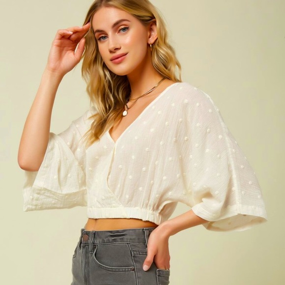 O’Neill cropped blouse - Picture 2 of 6